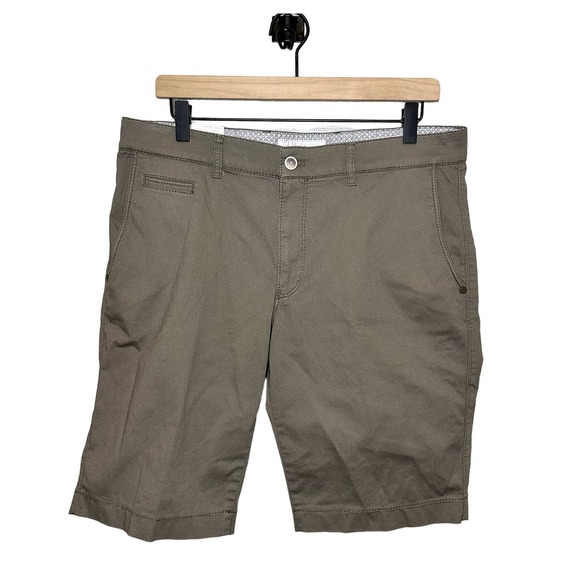 Brax Bari cotton blend Bermuda shorts - Picture 2 of 4